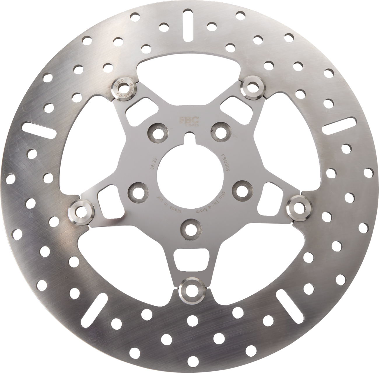EBC Brakes Brake Rotor - Polished Carrier