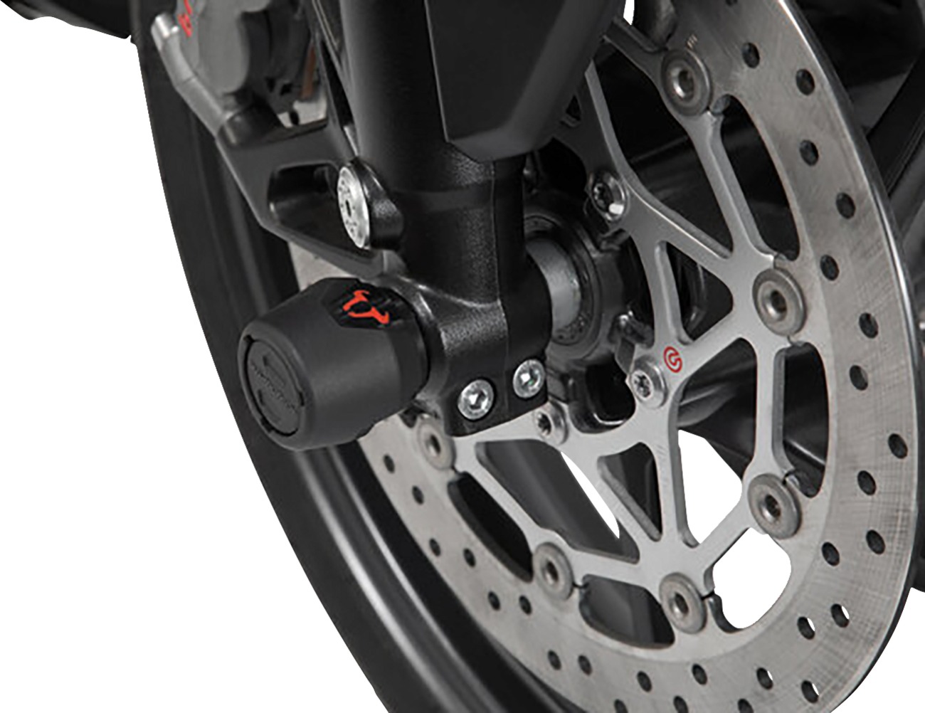 SW-Motech Axle Sliders - Front - Set - BMW 310