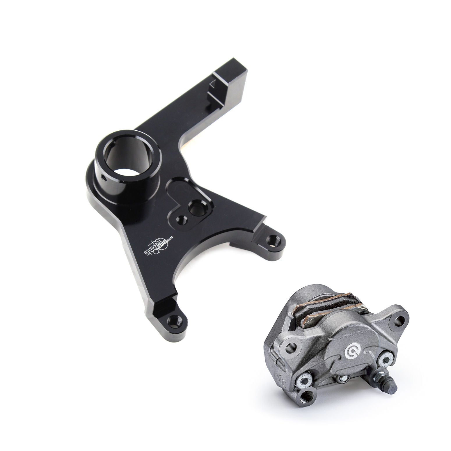 TWM Brembo Cast Axial Rear Caliper Conversion Kit for BMW S1000RR K67