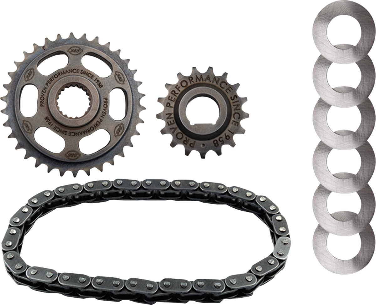 S&amp;S Cycle Drive Chain Kit - Camshaft - Without Tensioner - M8