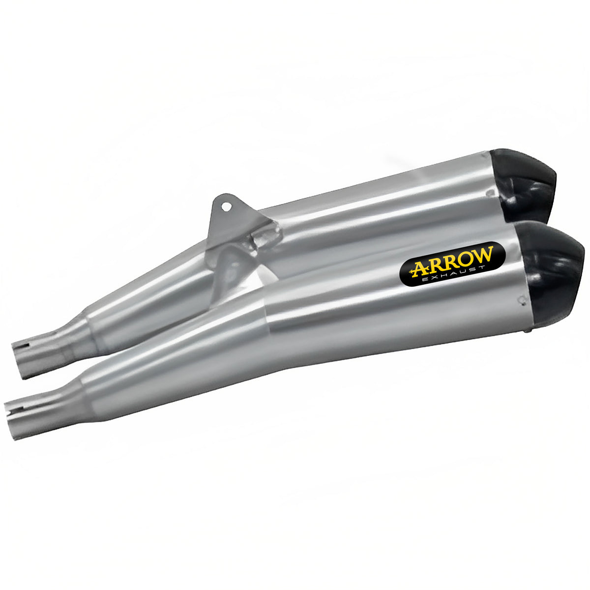 Arrow 71851RKI Nichrom Pro-Racing Slip Ons (Right &amp; Left) With Carbon End Cap