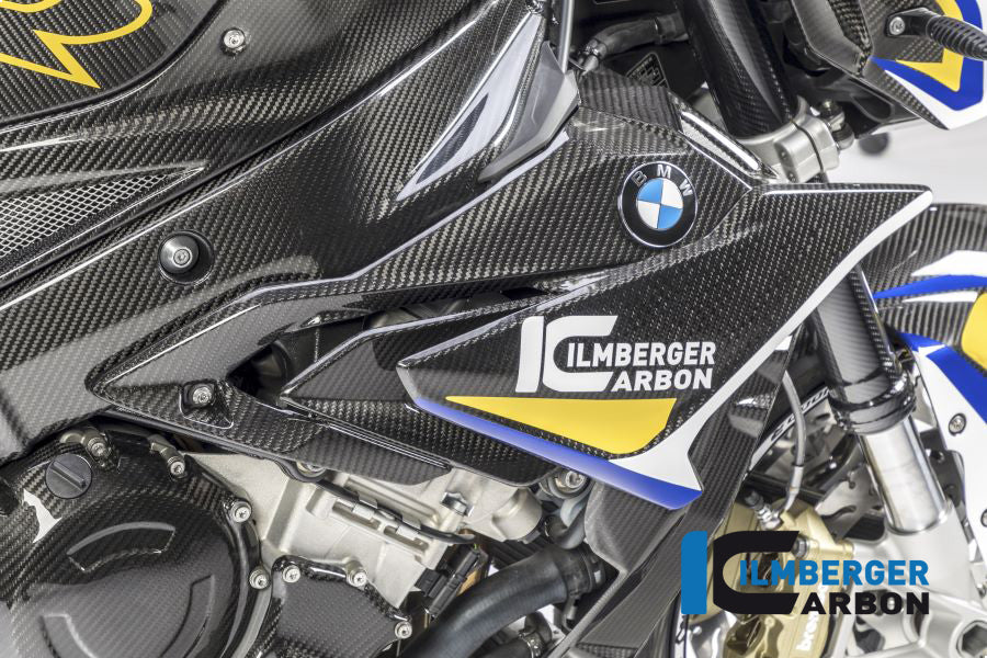 Ilmberger Carbon Radiator Cover / Badge Holder Right Side - BMW S 1000 R (Ab 2017)