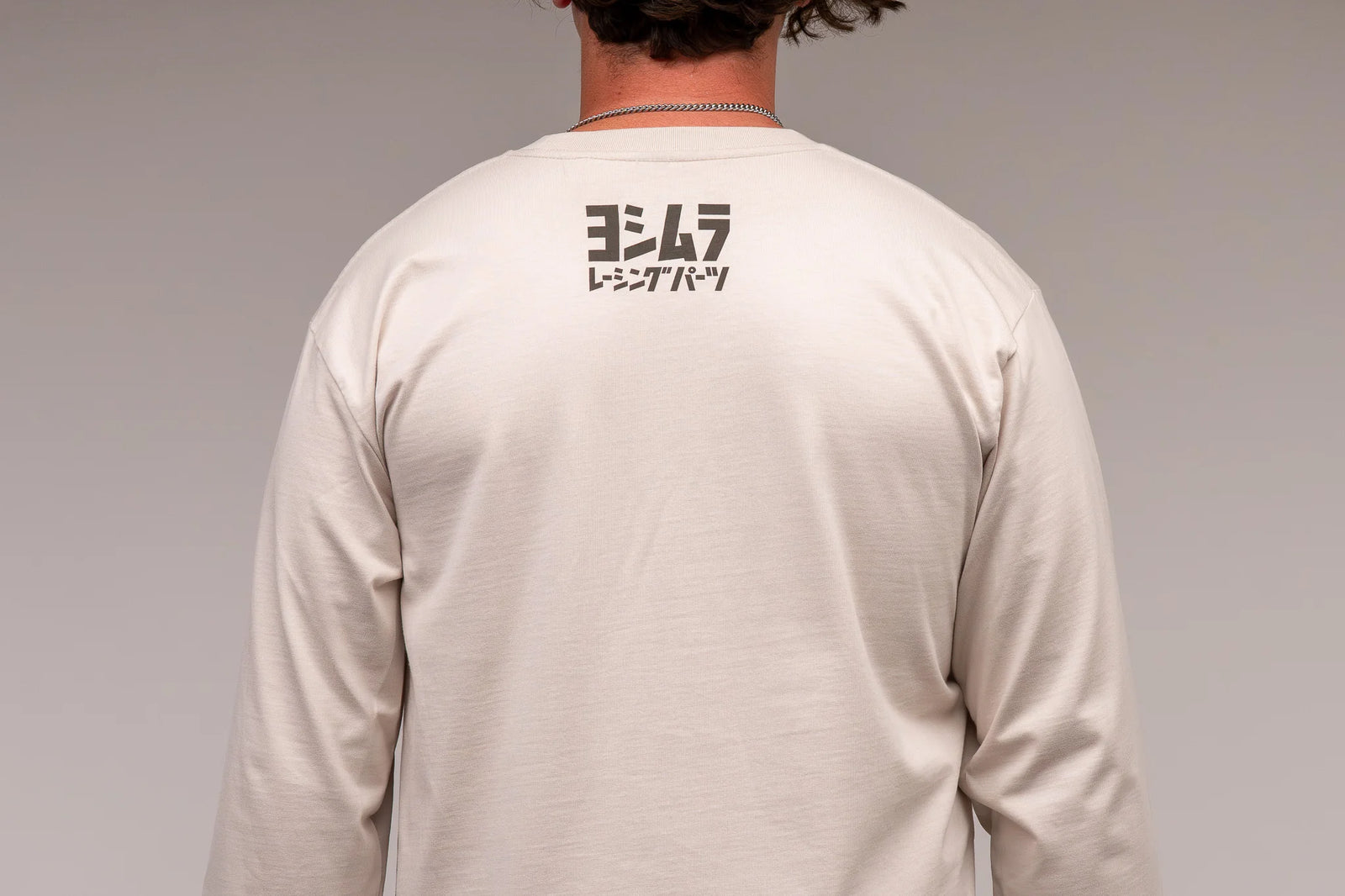Yoshimura Race Team Long Sleeve Tee Bone