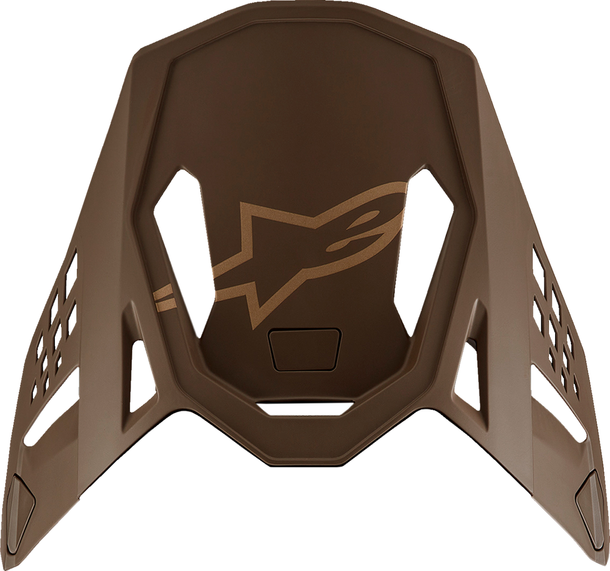 Alpinestars Supertech M10 Visor - Squad - Dark Brown/Gold