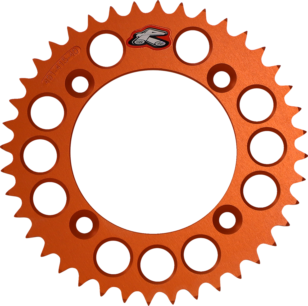 Renthal Rear Sprocket - Aluminum - 36 Tooth - Orange - Gas Gas/Husqvarna/KTM