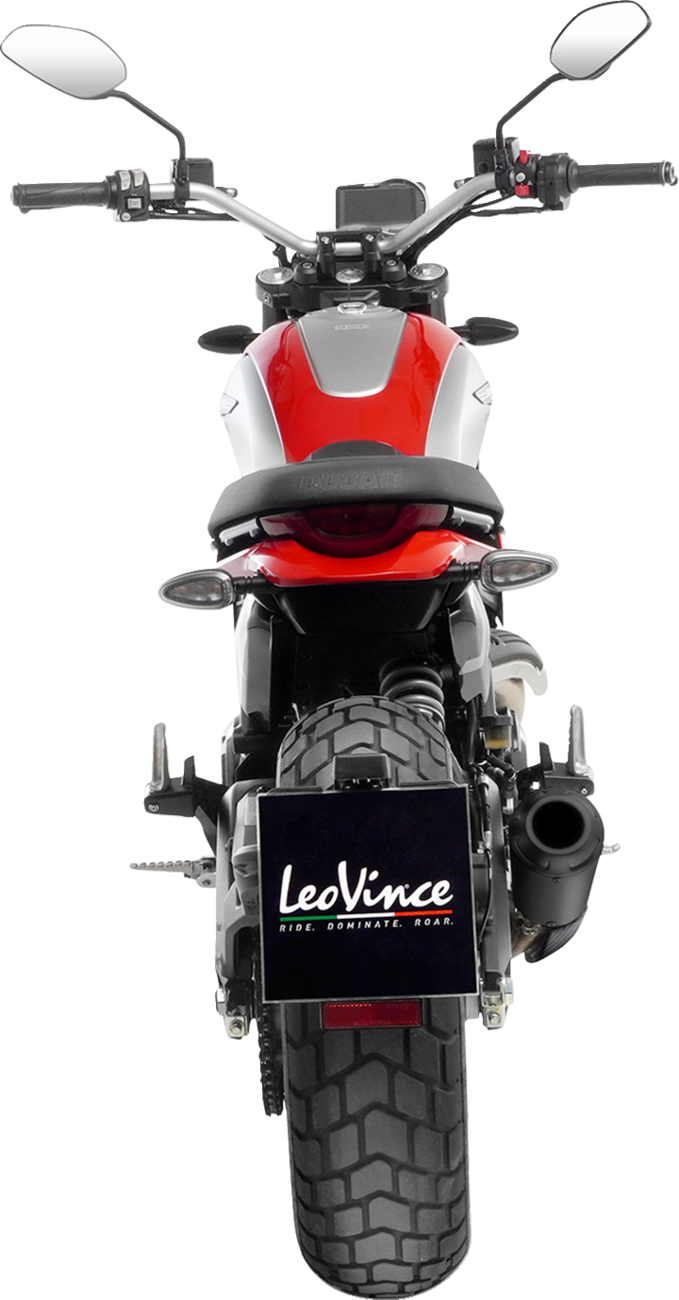 LeoVince LV-10 Slip-On Muffler - Full Black