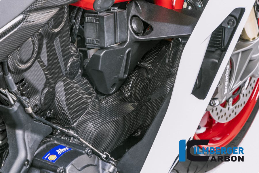Ilmberger Carbon Cam Belt Cover Horizontal Ducati Supersport 939 - Gloss