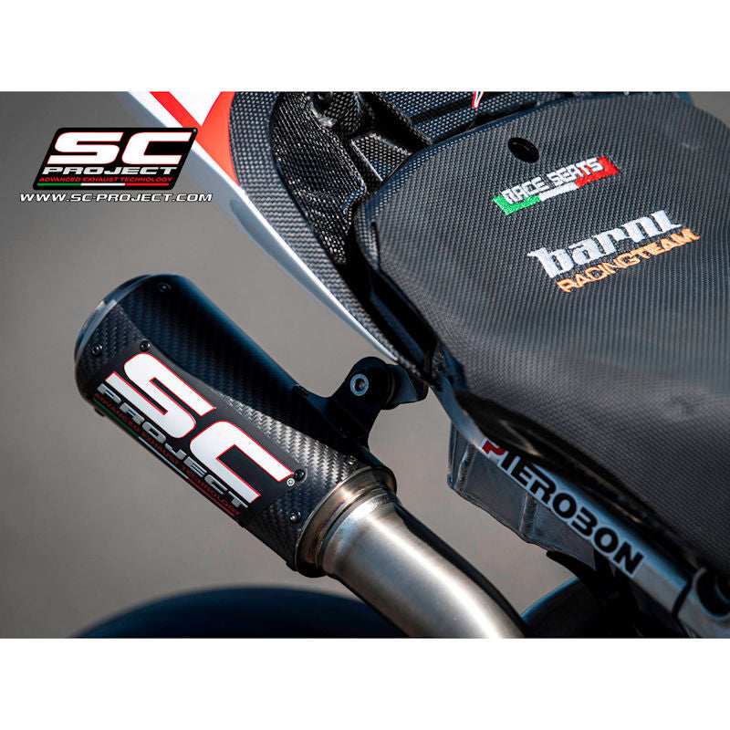 SC Project WSBK Full Titanium Undertail Exhaust System for Panigale V4 V4S V4R
