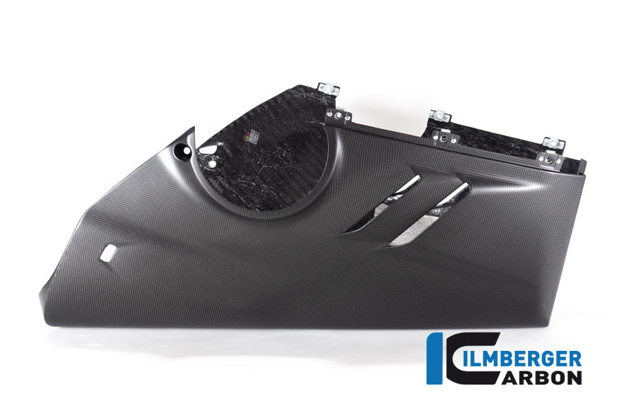 Ilmberger Carbon Belly Pan For Low Exhaust Ducati Panigale V4 S 2022 Racing - Matte