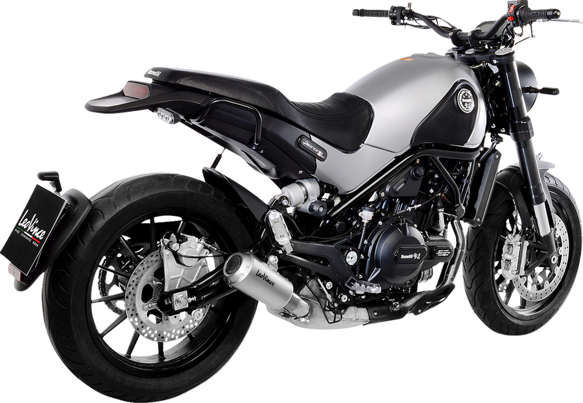 LeoVince LV-10 Slip-On Muffler - Stainless Steel