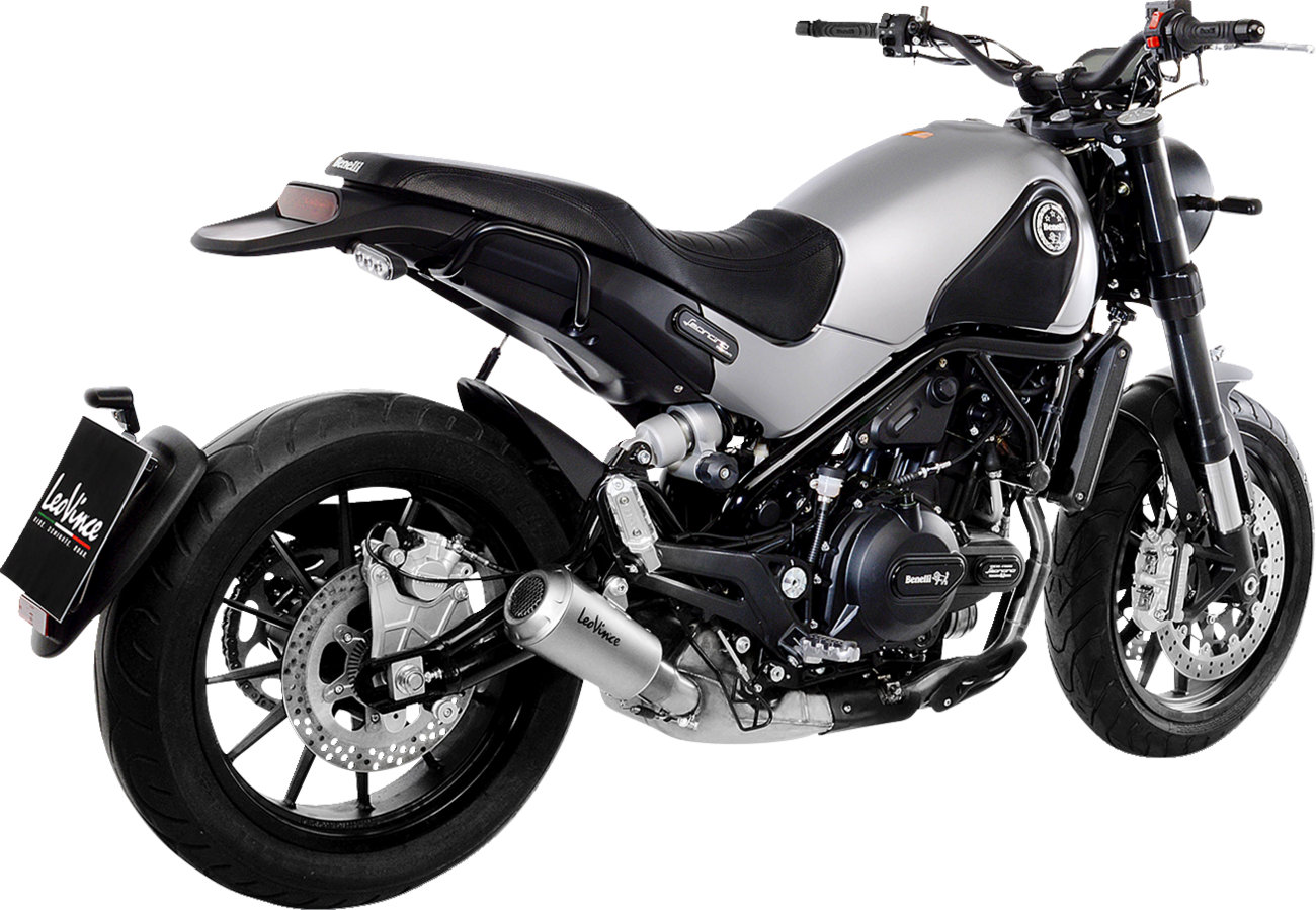 LeoVince LV-10 Slip-On Muffler - Stainless Steel
