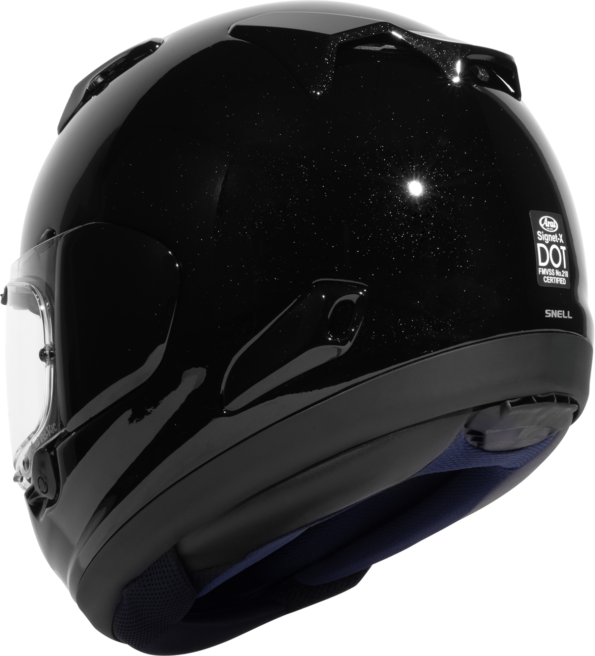 ARAI Helmets Signet-X Helmet - Black / Diamond Black / Gloss / 2XL