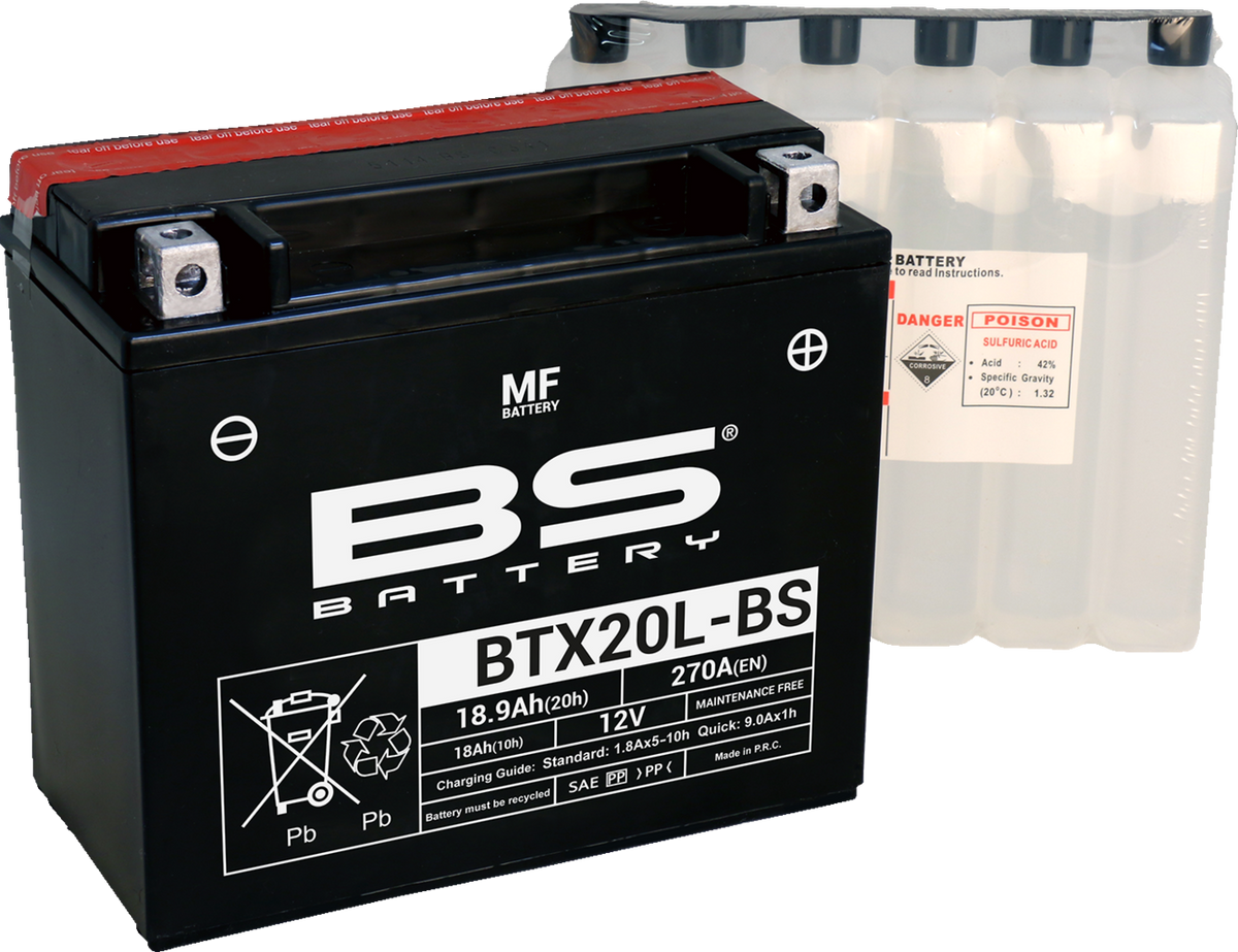 BS Battery Battery - BTX20L-BS (YTX)