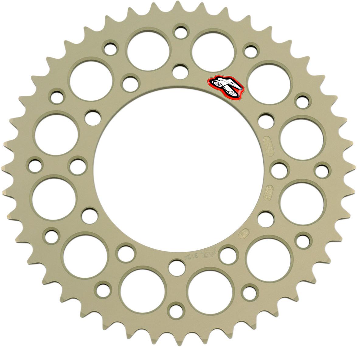 Renthal Rear Sprocket - Aluminum - 44 Tooth - Suzuki/Yamaha/Kawasaki