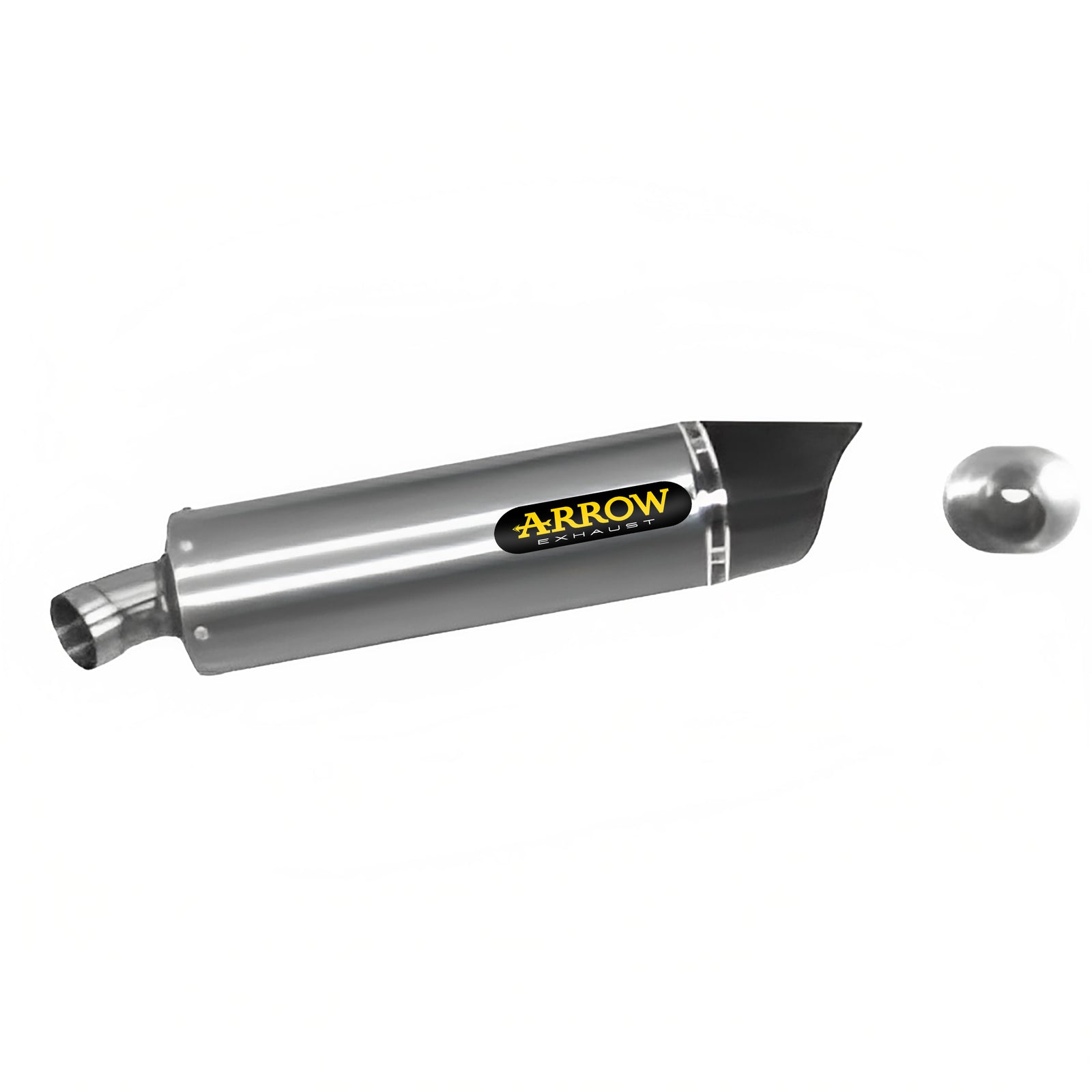 Arrow 71712AK Indy Race Aluminium Slip On With Carbon End Cap