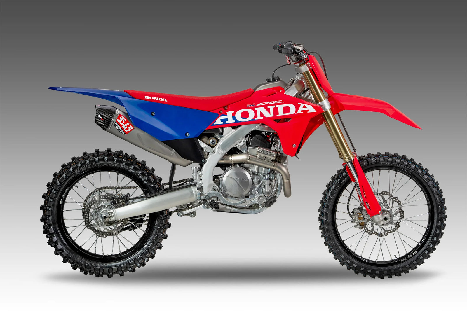 Yoshimura CRF450R/RX 2027 RS-12evo Titanium Full Exhaust, W/ Titanium Muffler