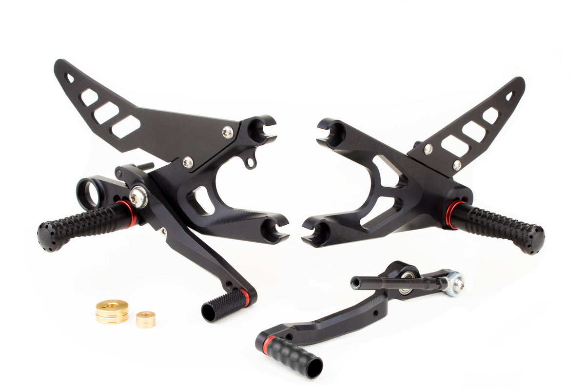 Gilles Tooling Footrest System FXR Black