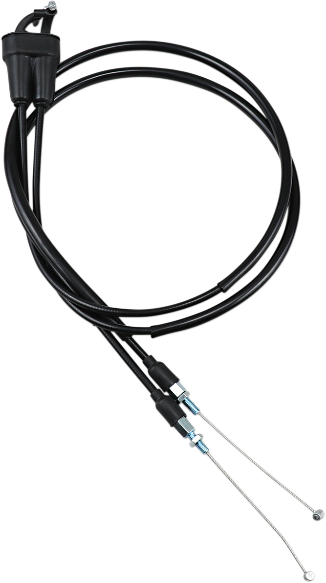 Motion Pro Black Vinyl Throttle Cable - Push/Pull - '15-'19 Husqvarna/KTM