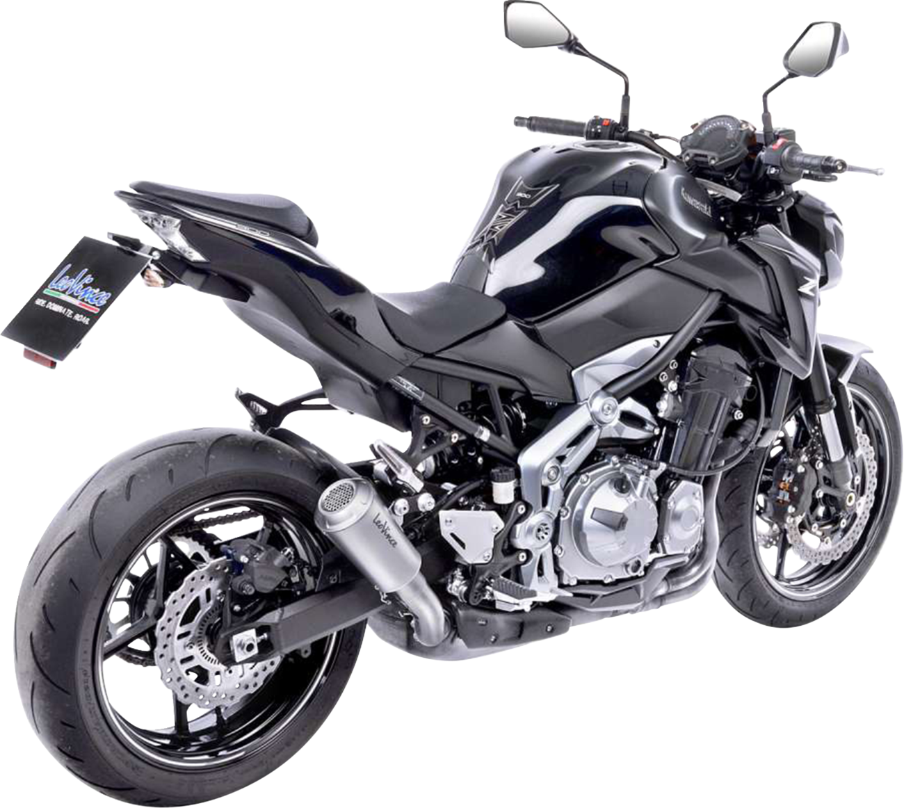 LeoVince LV-10 Slip-On Muffler - Stainless Steel - Z 900