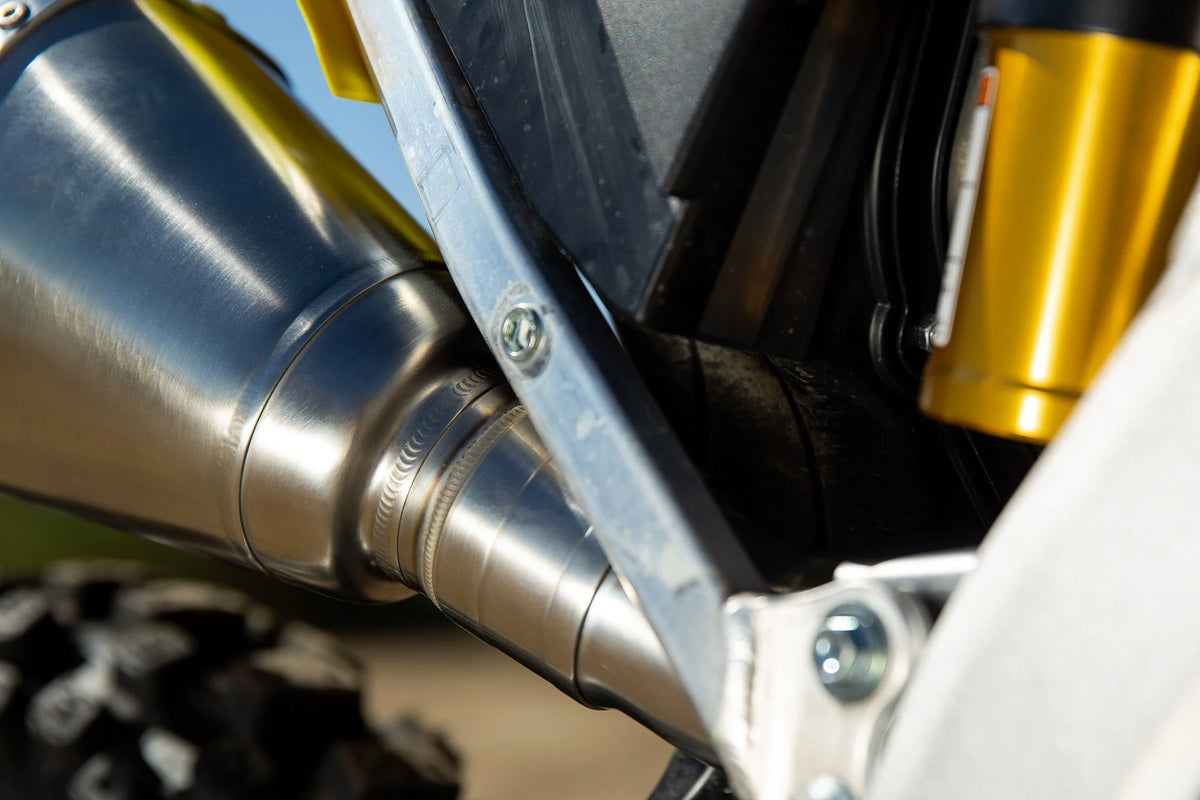 Yoshimura RM-Z450 18-26 RS-12 Stainless Full Exhaust, W/ Aluminum Muffler