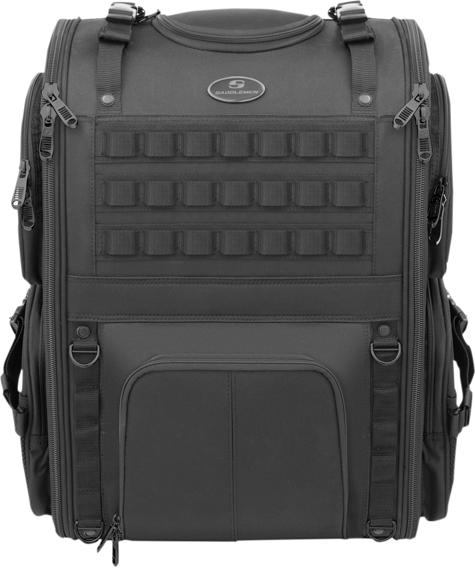 Saddlemen S3500 Tactical Sissy Bar Bag - Black