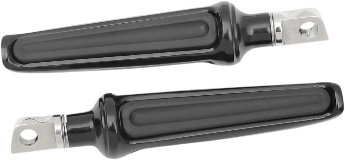 Performance Machine (PM) Contour Foot Pegs - Black - Passenger