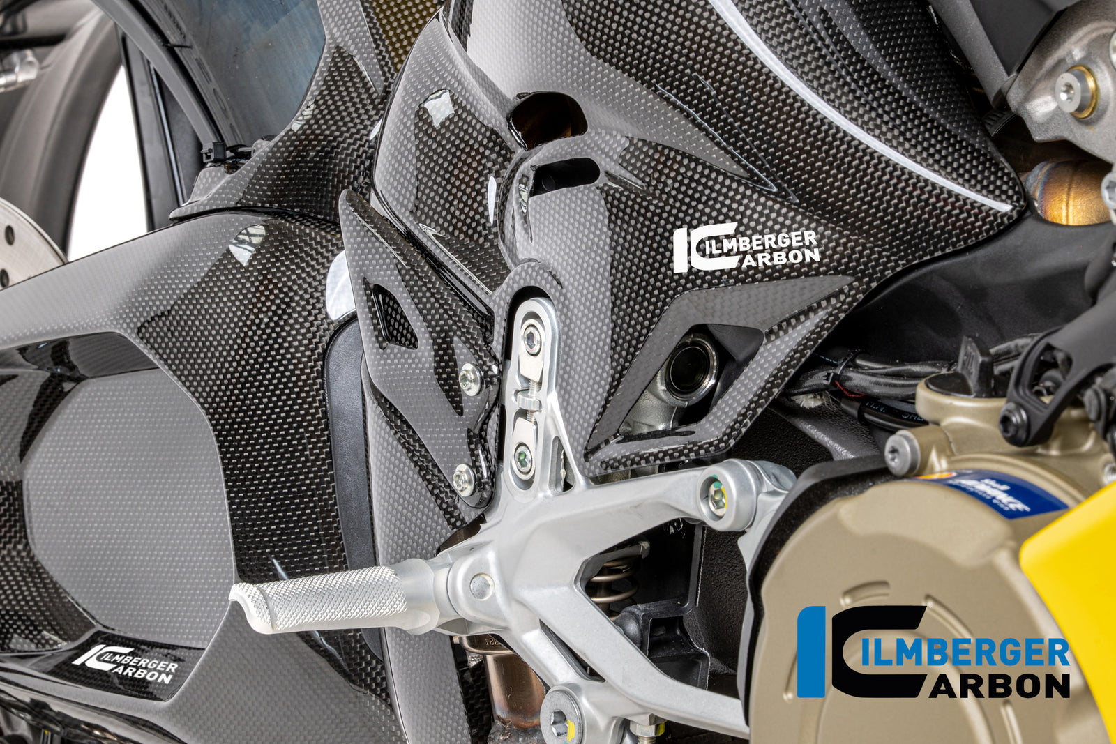 Ilmberger Carbon Heel Guard Right Ducati Panigale V4 2025-2026 - Gloss / Plain