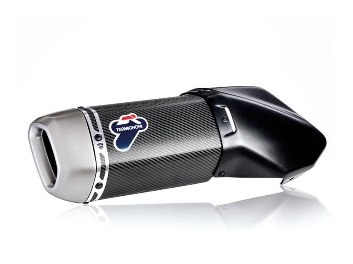 030CR - TERMIGNONI DUCATI MULTISTRADA 1200 2015-2017 CARBON HOMOLOGATED SILENCER