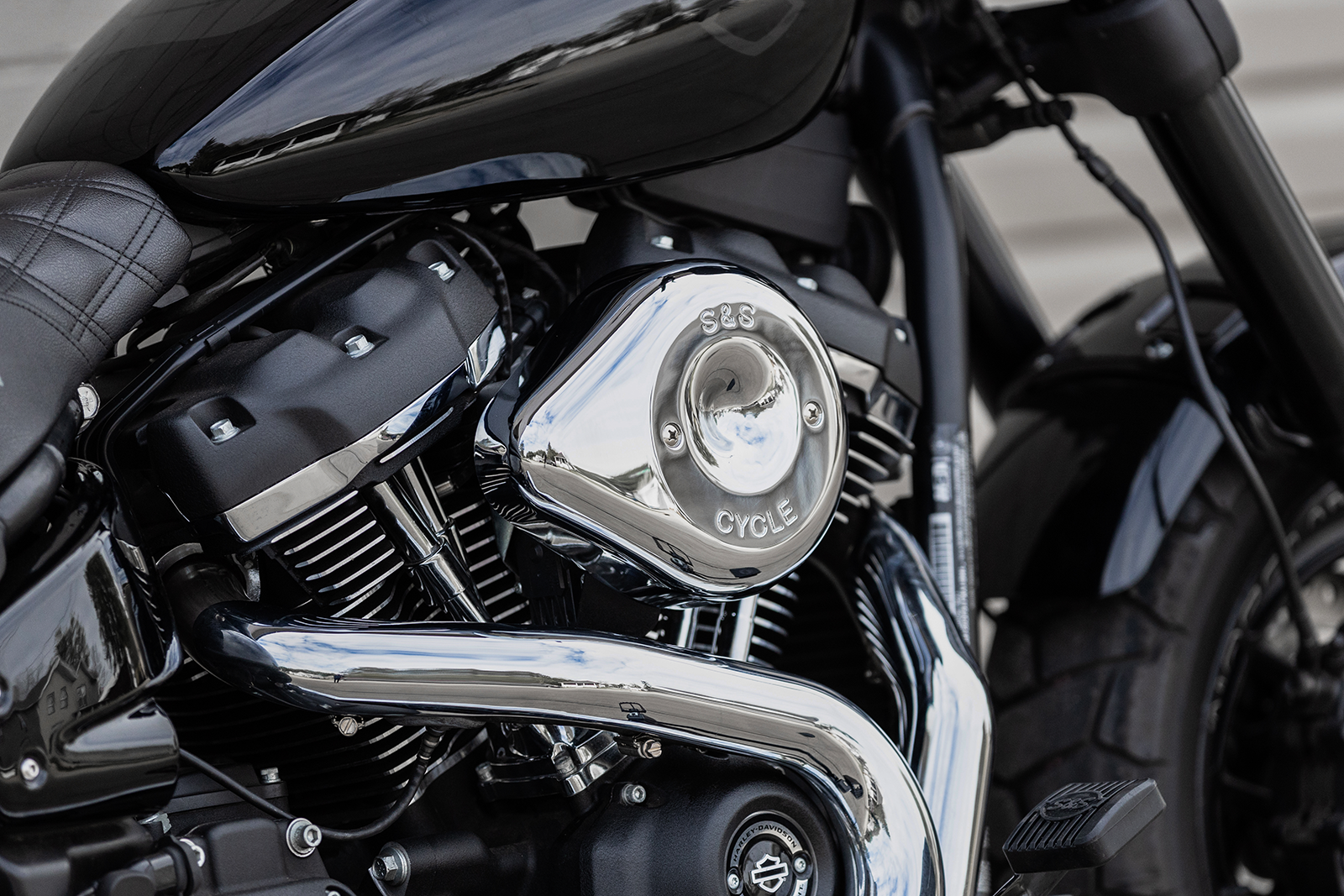S&S Cycle Stealth Air Cleaner Cover
