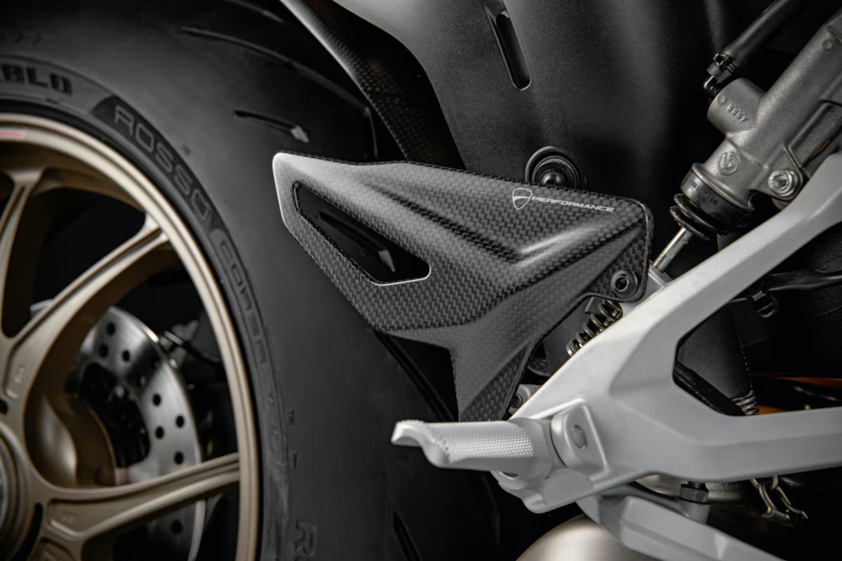 Ducati Performance Carbon Heel Guard