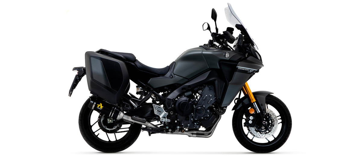 Full System With Thunder Aluminium Dark" Slip On With Carbon Fiber End Cap"