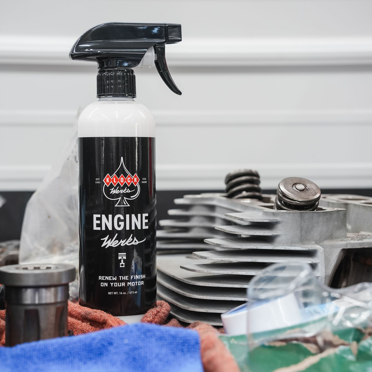 Klock Werks Engine Werks Cleaner - 16 US Fl Oz.
