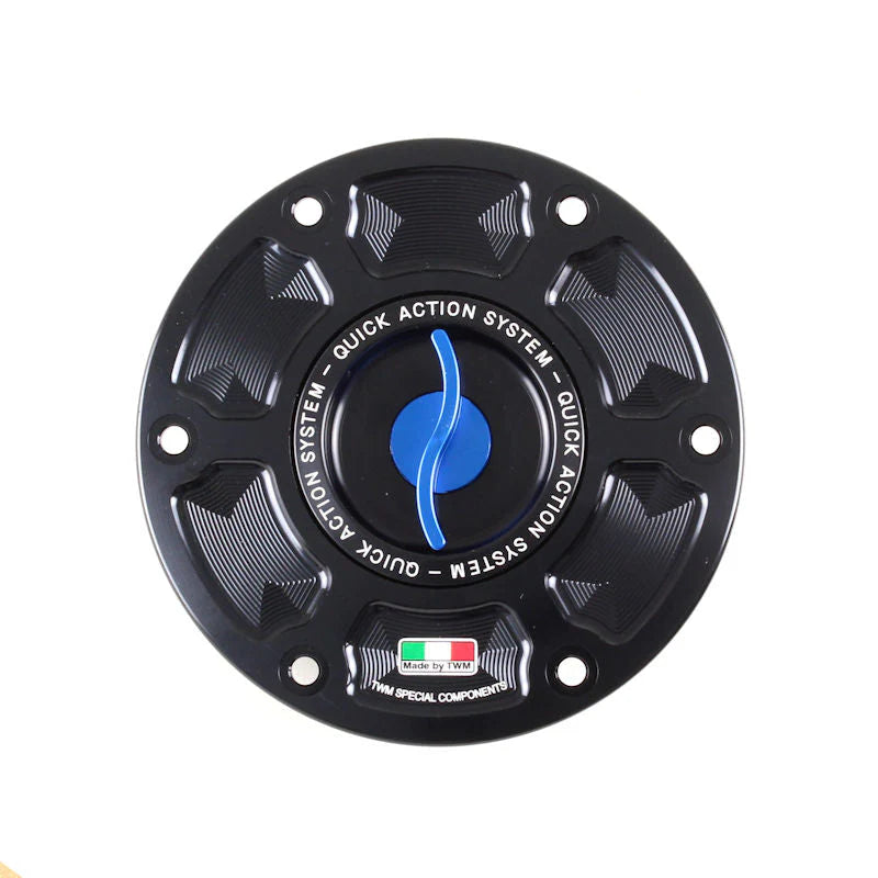 TWM Quick Action CNC Aluminum Gas Cap For Ducati - TDPR.08