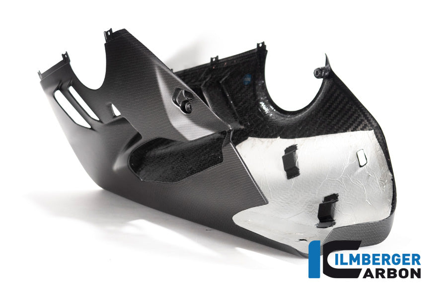 Ilmberger Carbon Belly Pan Ducati Panigale V4 22 For Low Exhaust With Sidestand - Matte