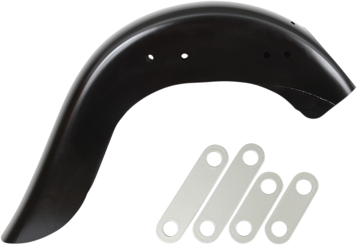 Klock Werks Benchmark Rear Fender - Smooth - HD Softail/Touring '18-'25