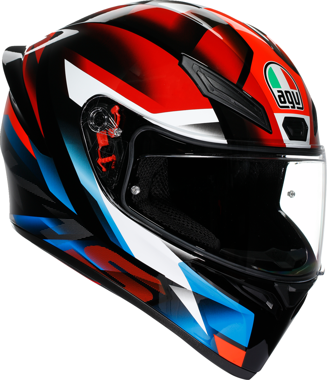 AGV K1 S Fastlap Helmet Black/Grey/Red XL