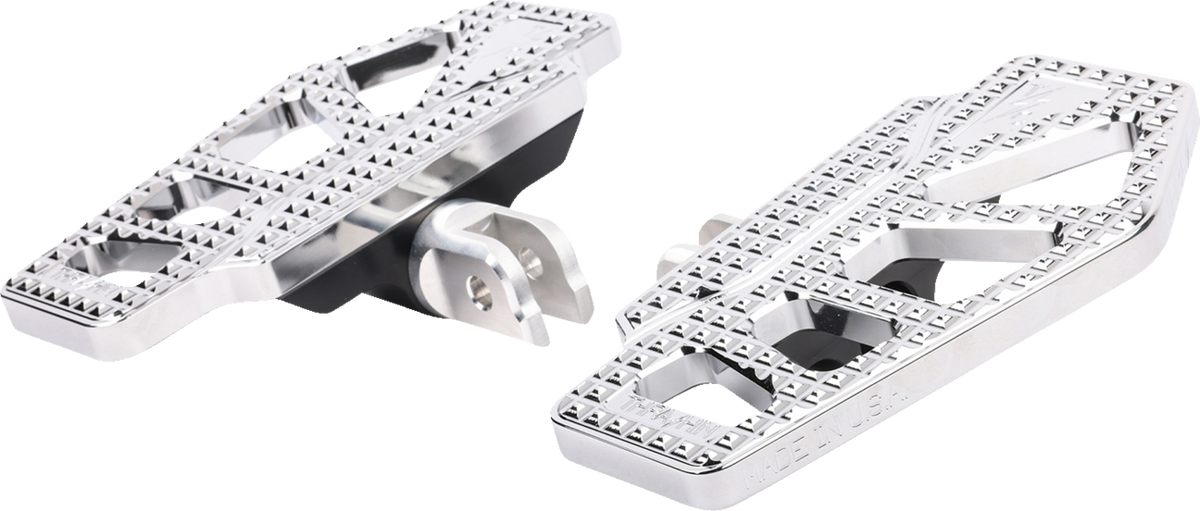 Thrashin Supply CO. Apex Mini Floorboards - Driver - Chrome