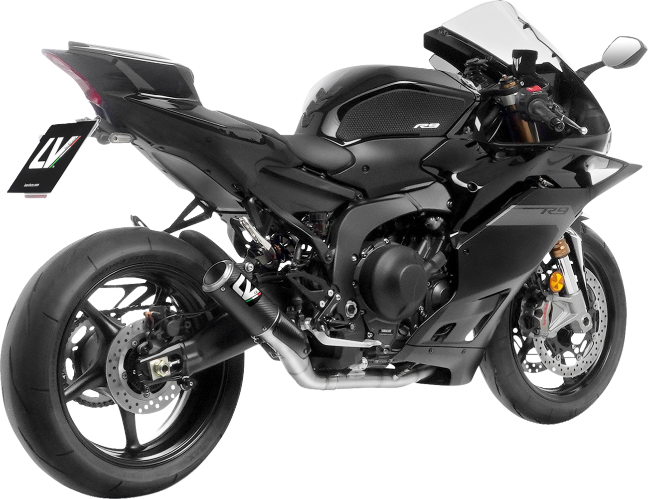 LeoVince 3-Into-1 LV Corsa Exhaust System - Carbon - YZF-R9