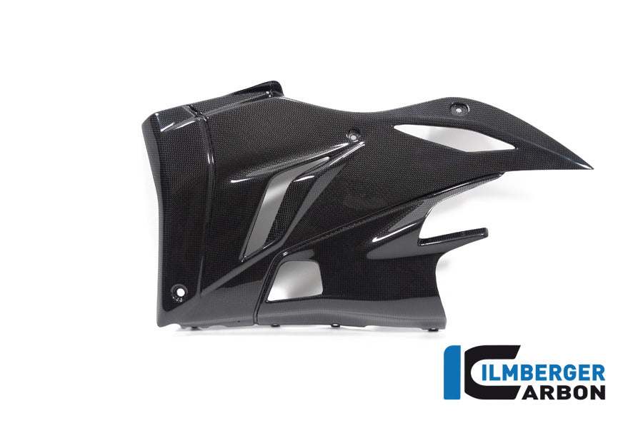 Ilmberger Carbon Belly Pan Left V4 Ducati Streetfighter - Gloss