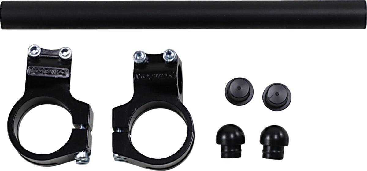 Vortex Clip-On Handlebar - 43 MM - 7° - Black
