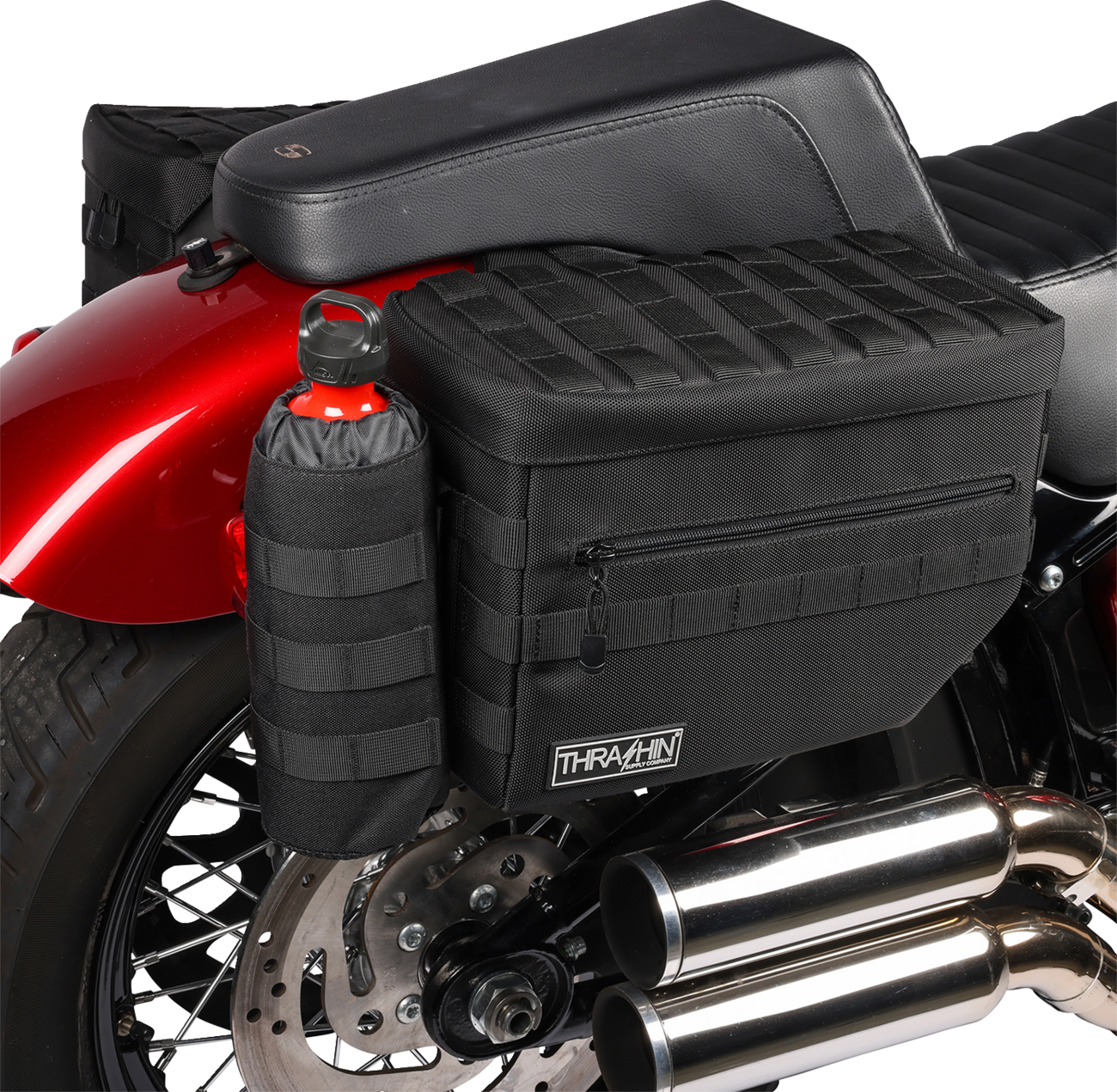Thrashin Supply CO. Escape Saddlebags - Black