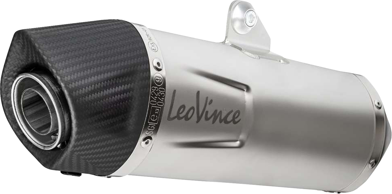 LeoVince LV One Muffler - Stainless Steel