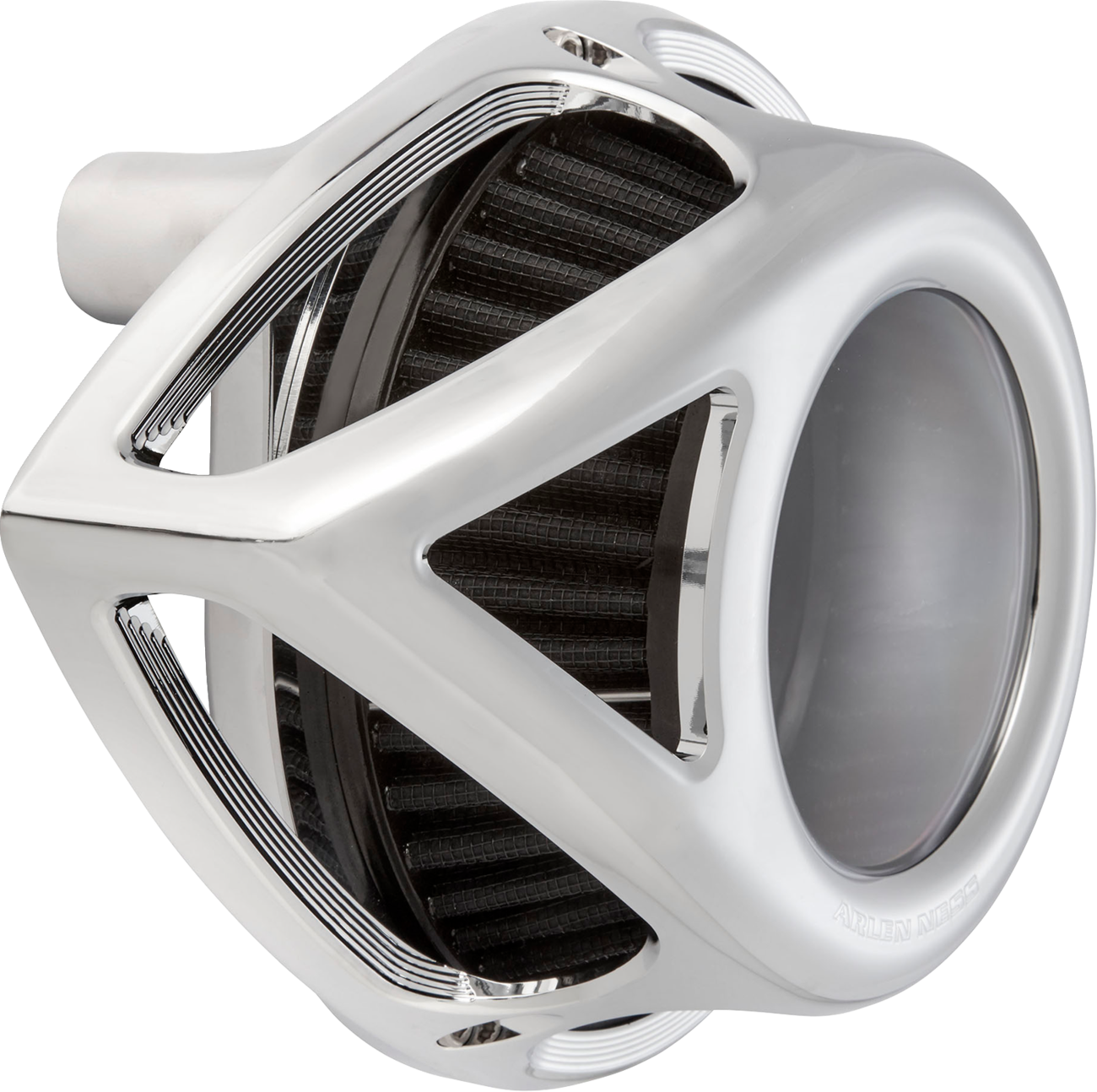 Arlen NESS Clear Tear Air Cleaner Kit - Chrome