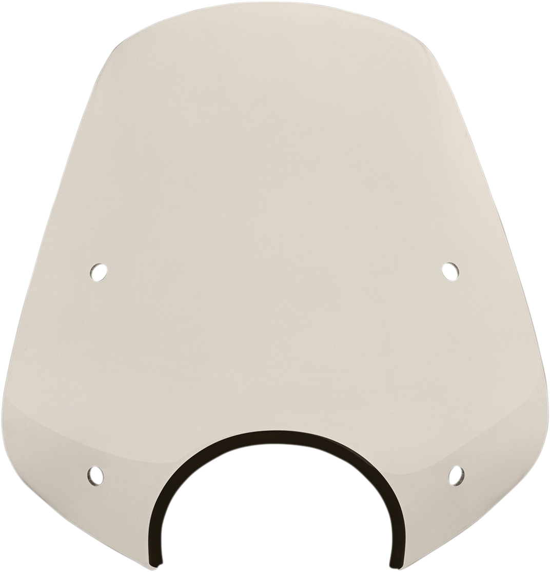 Memphis Shades Pop Top Windshield - 7" Headlight Cut Out - Solar