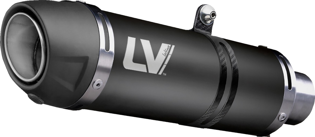 LeoVince GP Corsa EVO Slip-On Muffler - Black Edition - Ninja/Z 400
