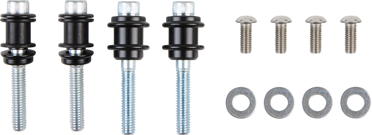 Cobra Backrest Kit - 14" - Chrome - FLHC/S