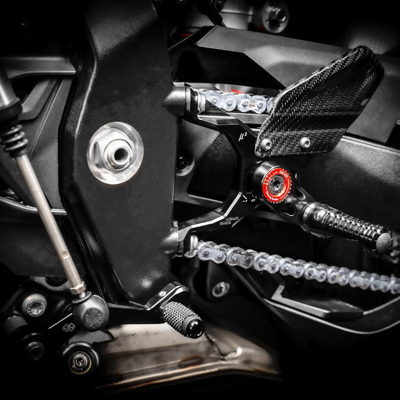 Gilles Tooling MUE2 Adjsutable Racing Rear Sets For BMW S1000R K63