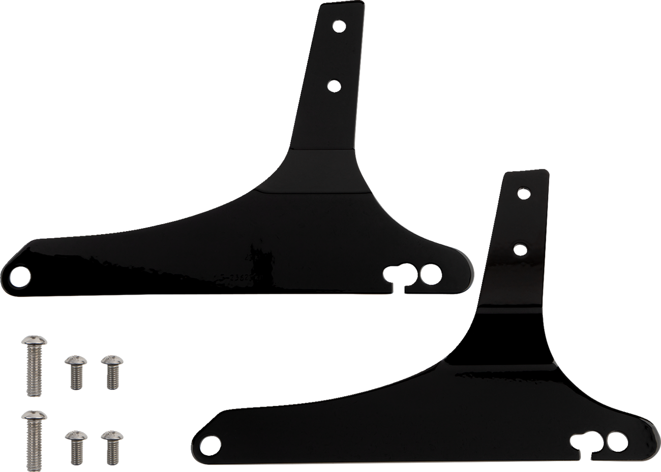 Cobra Standard Sissy Bar - Black - Dyna