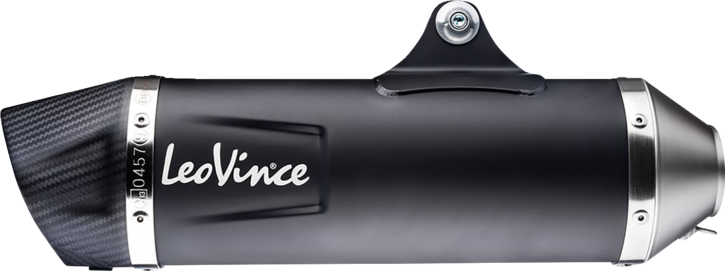 LeoVince Nero Slip-On Muffler - Black