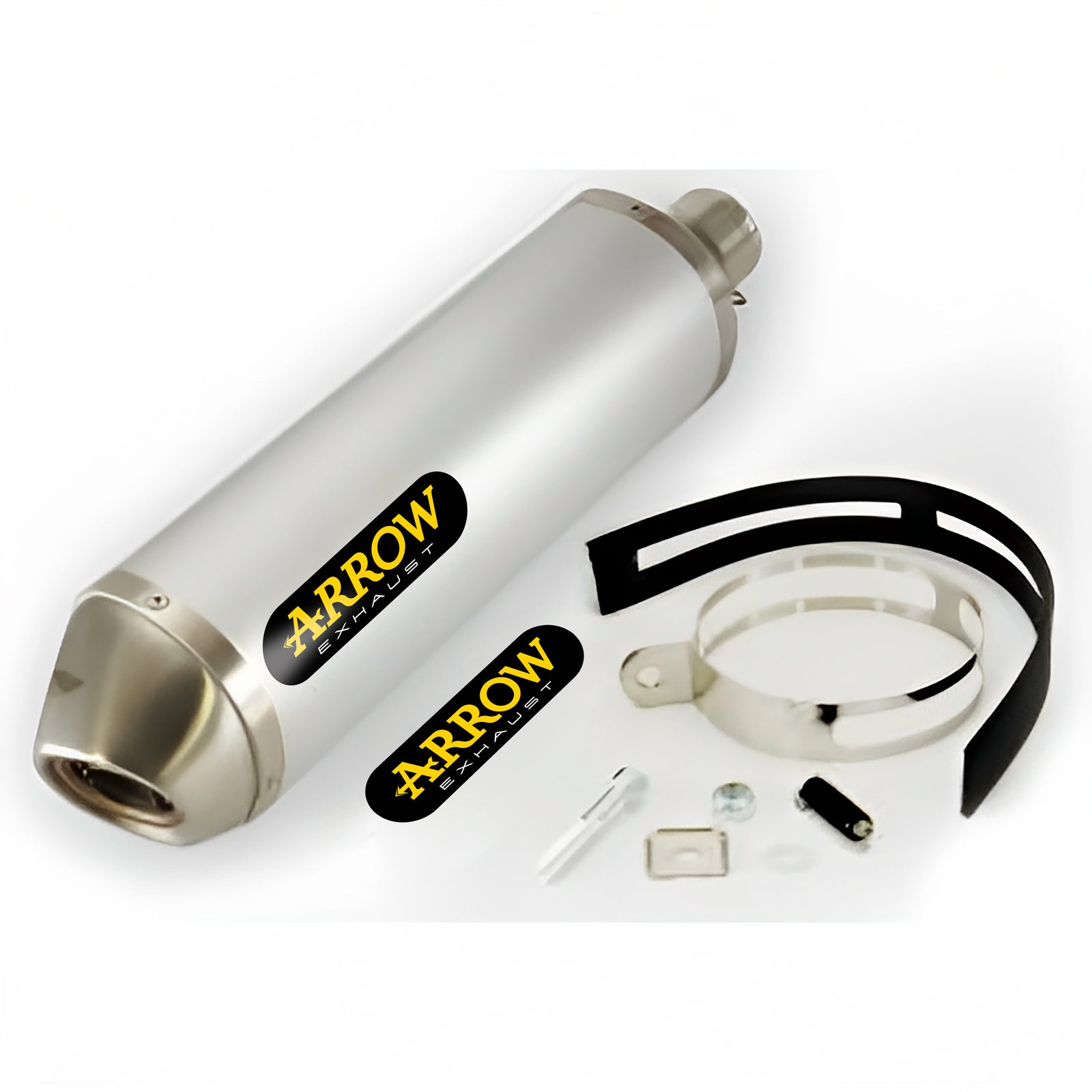 Arrow 71684PO Maxi Race-Tech Approved Titanium Slip On